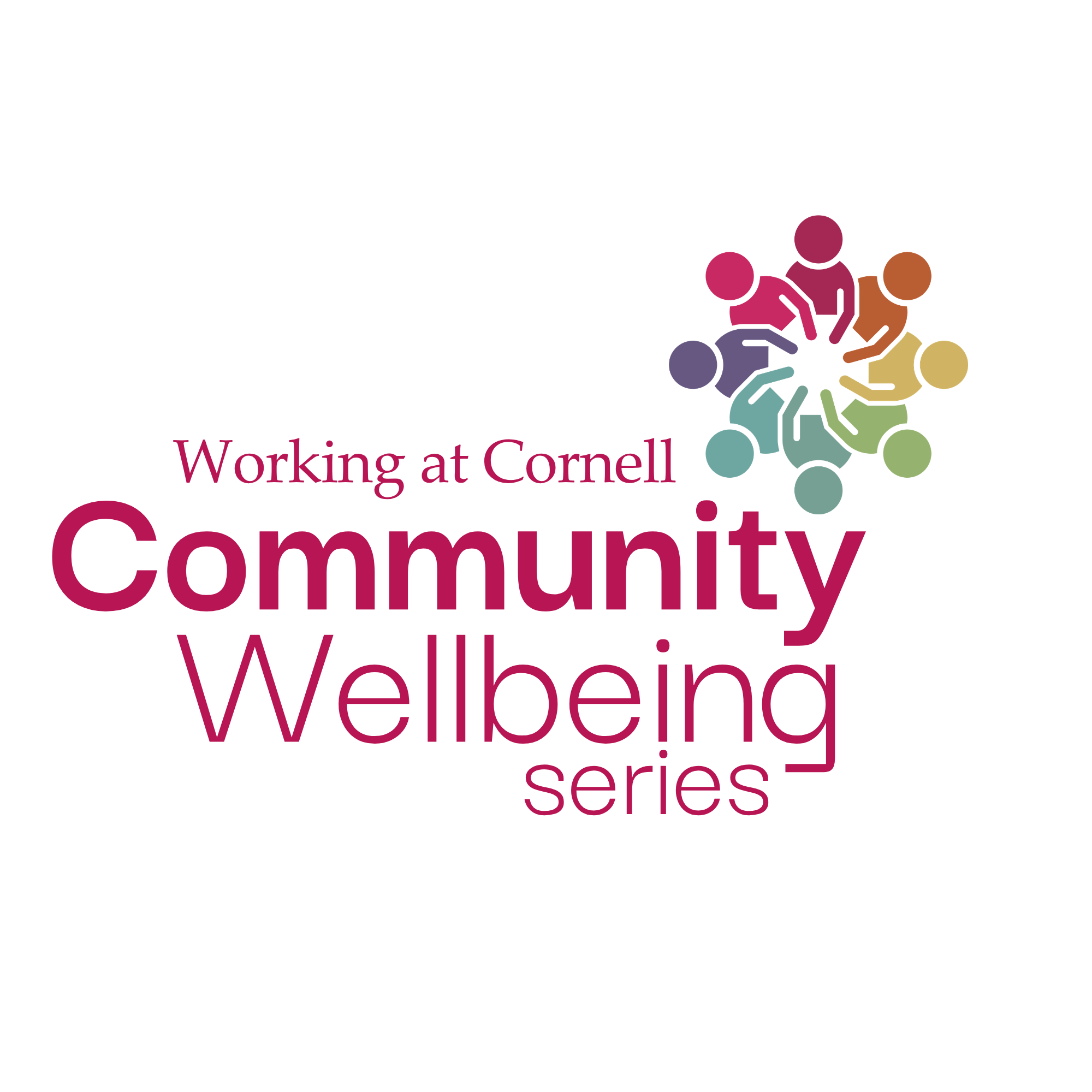 Working at Cornell - Community Wellbeing series logo
